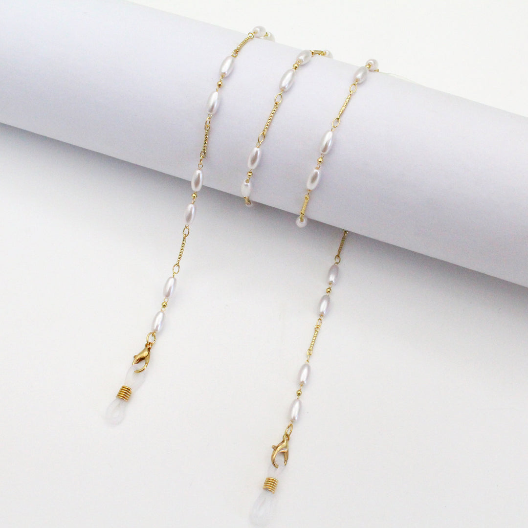 Chunky Bead Schmuck Brille Kette Karnz