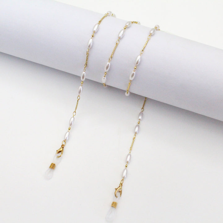 Chunky Bead Schmuck Brille Kette Karnz