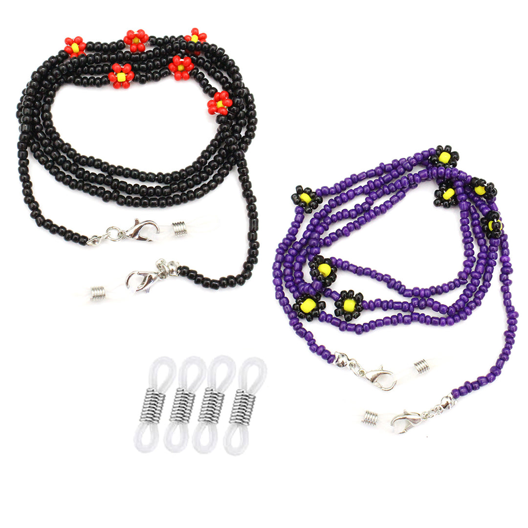 Floral Beaded Eyewear Chain Karnz