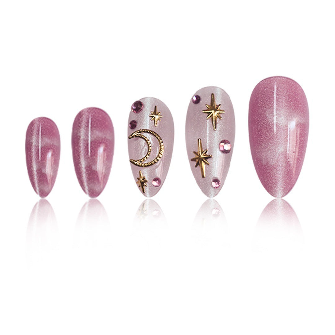 Himmlische Themen Press-On Nagelkunst Karnz