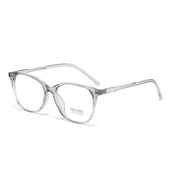 Damen modische und komfortable Brille mit klarem Rahmen Karnz