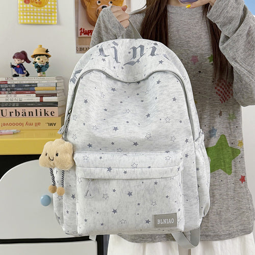 Stylische leichte Rucksack mit Sternmuster Karnz