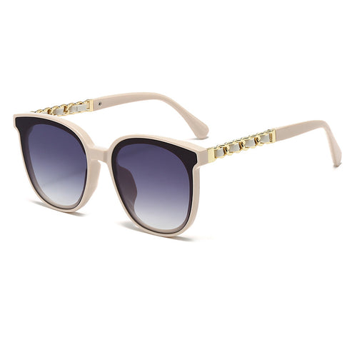 Elegante Übergroße Katzenaugen-Sonnenbrille