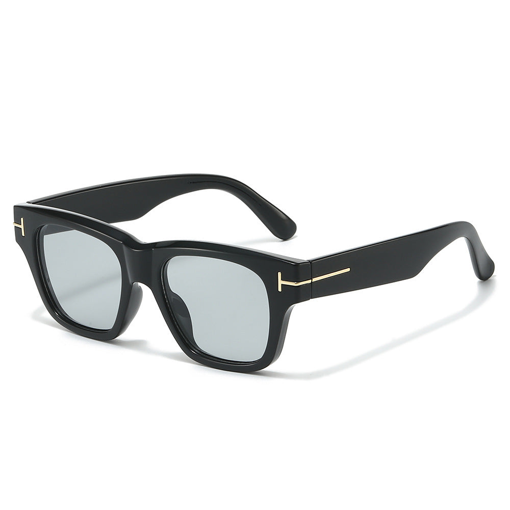 Klassische Quadratische Rahmen Sonnenbrille Karnz