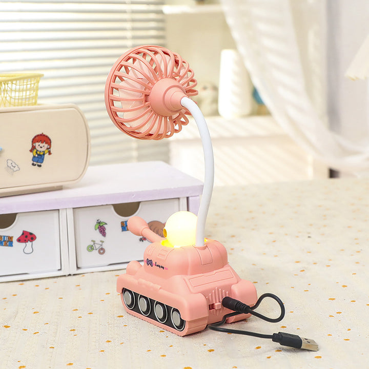 Damen Kreativer Tischventilator mit integriertem Spielzeugdesign Karnz