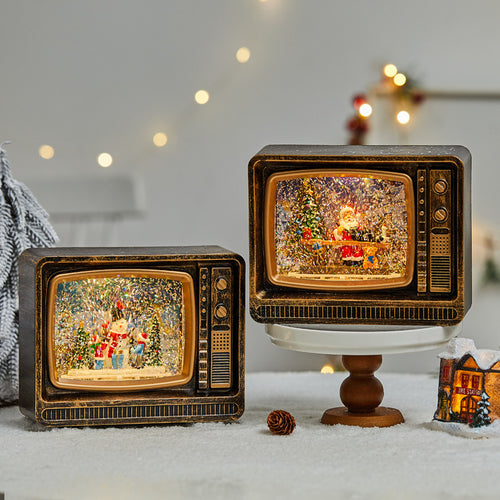 Vintage TV Dekorative Musikbox