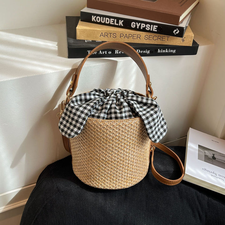 WoWoven Strand Eimer Tasche Karnz