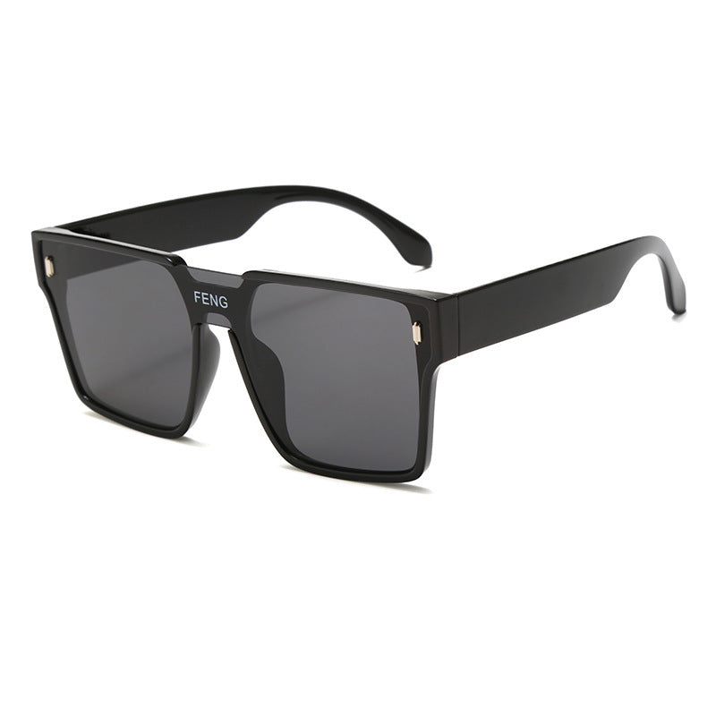 Damen modische quadratische Sonnenbrille mit robustem Rahmen und hohem Tragekomfort Karnz