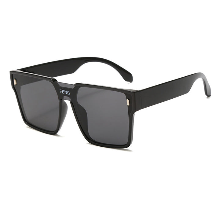 Damen modische quadratische Sonnenbrille mit robustem Rahmen und hohem Tragekomfort Karnz