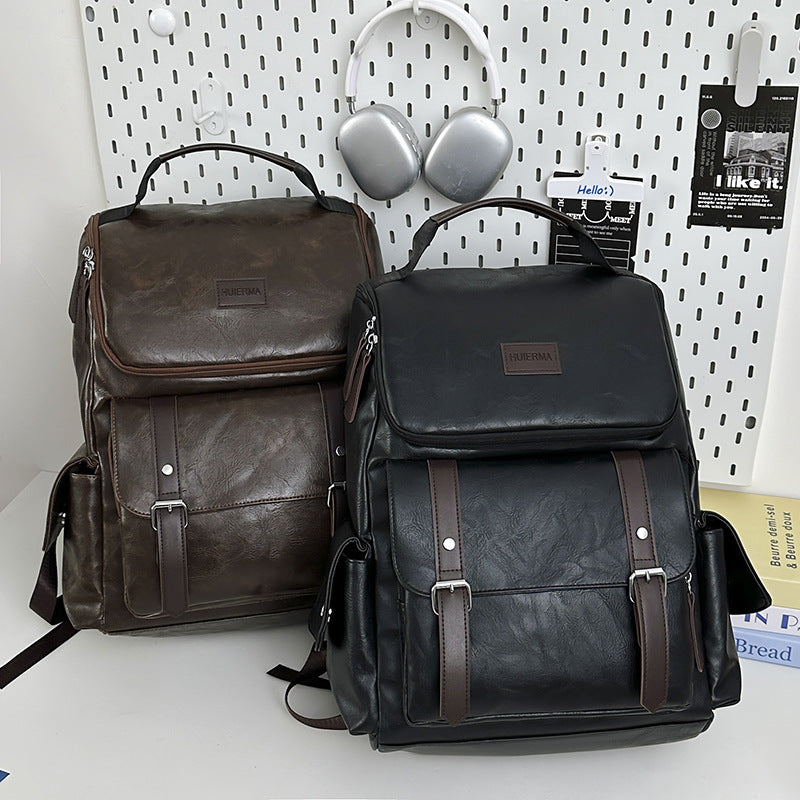 Stilvoller Leder Rucksack Karnz 1791205546
