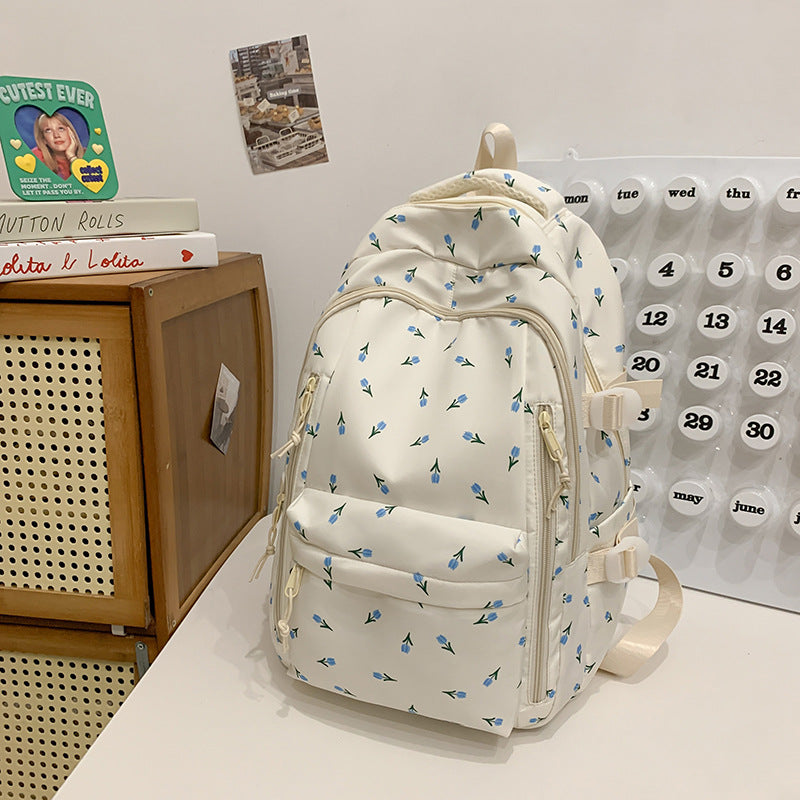 Florale Bestickte Rucksack