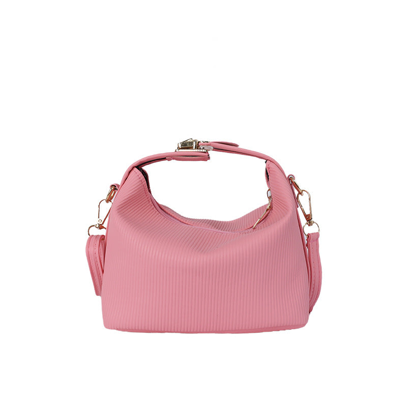 WoTextured Rippte Handtasche Karnz