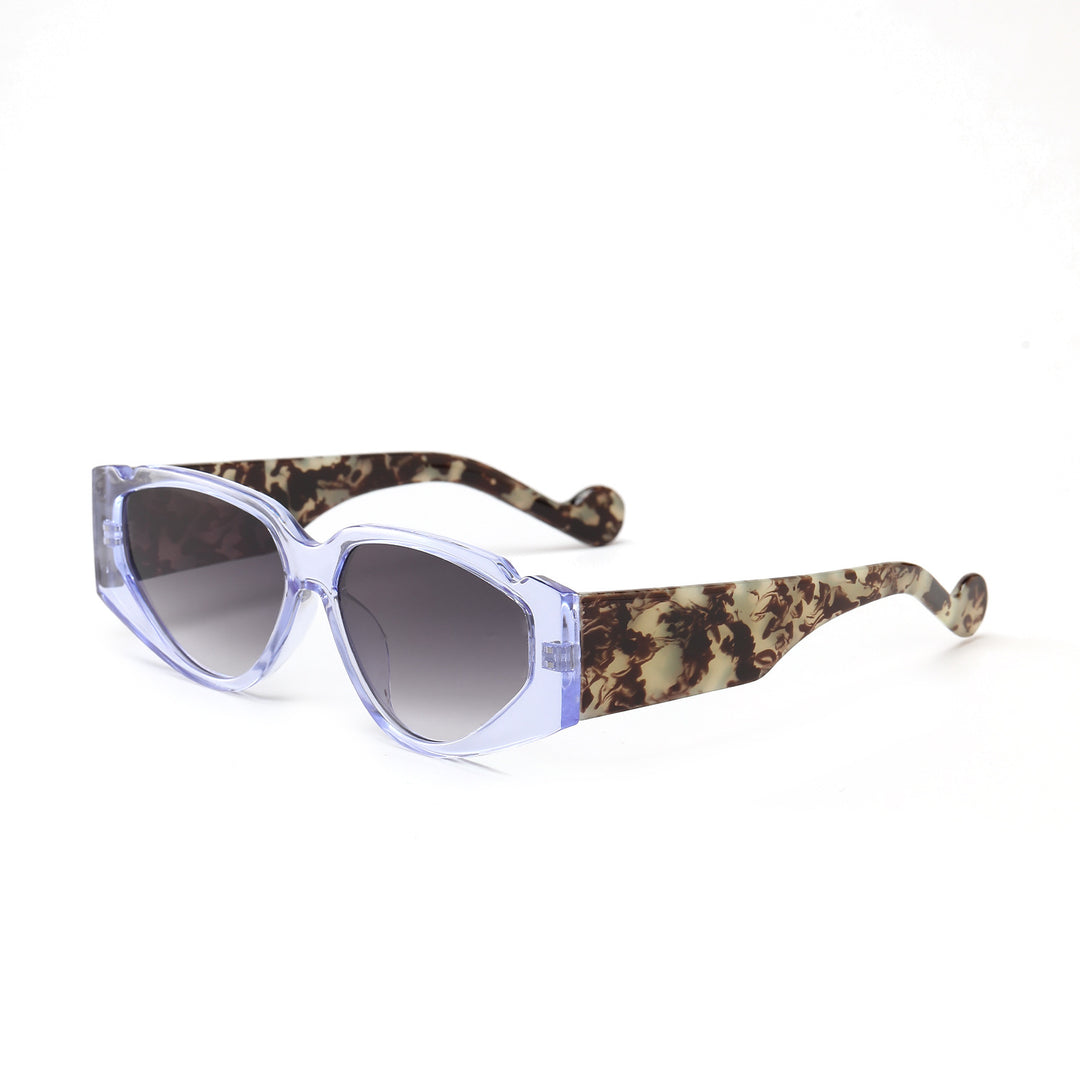 Damen Fashion-Sonnenbrille mit innovativem Rahmen und schützendem UV-Schutz Karnz
