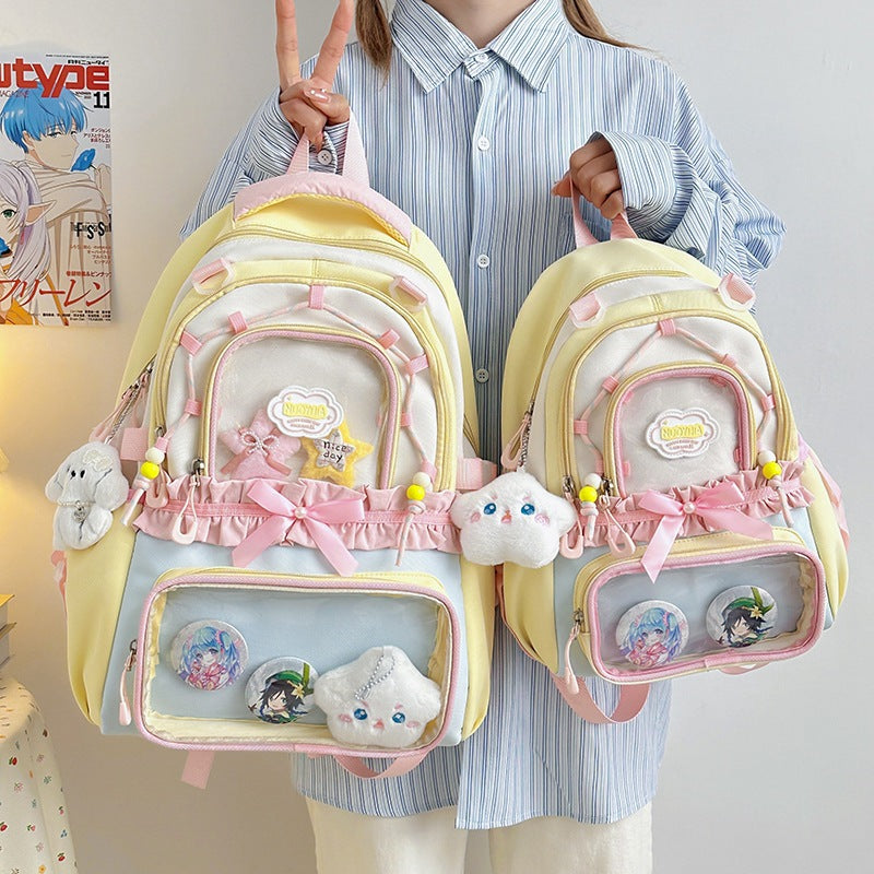 Multi-Funktionaler Transparenter Front-Rucksack Karnz