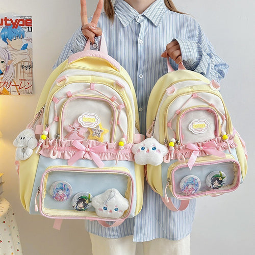 Multi-Funktionaler Transparenter Front-Rucksack Karnz