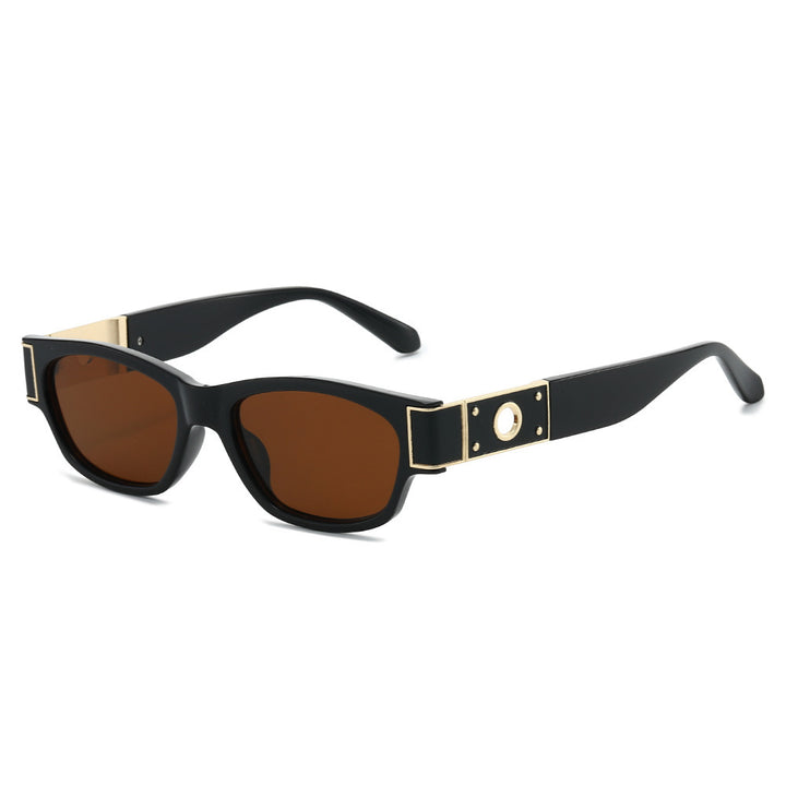 Fette Aussage Rechteckige Sonnenbrille Karnz
