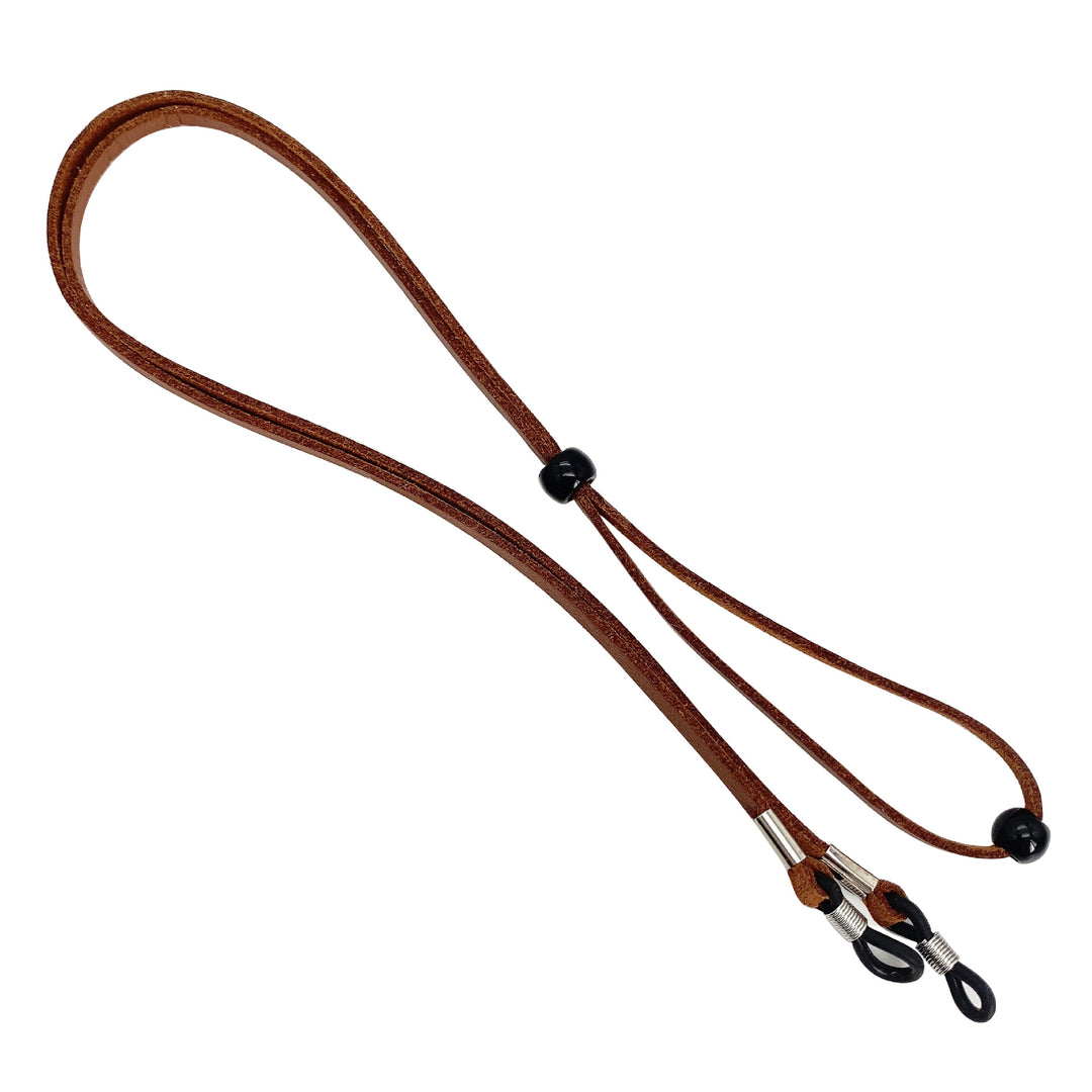 Verstellbarer Leder-Brillenhalter Karnz