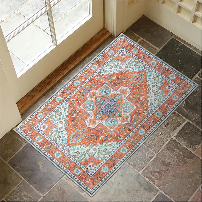 Dekorativer persisch inspirierter Teppich