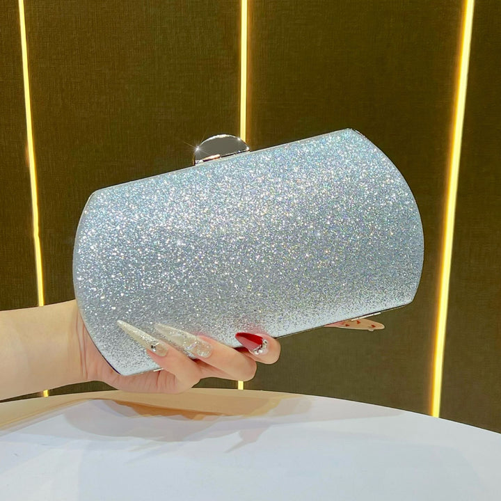 Glitzernde Zylindrische Abend-Clutch