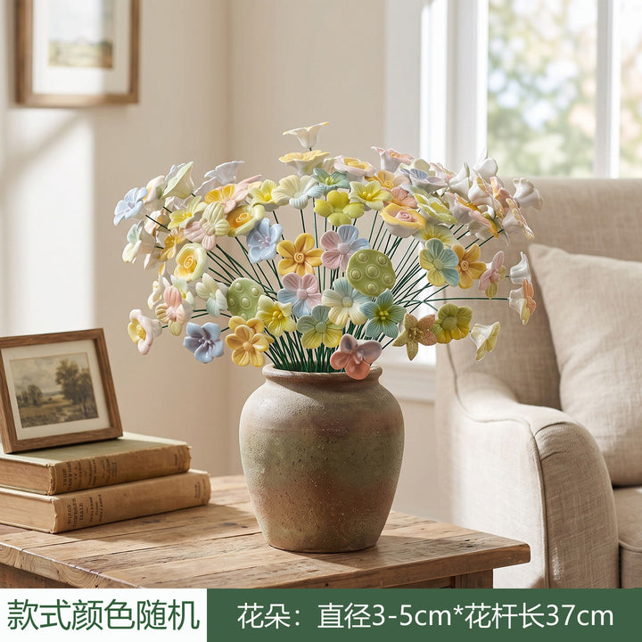 Künstlerische florale Skulptur