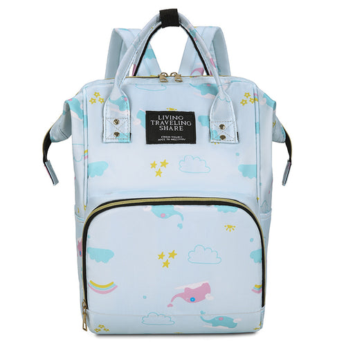 Verspielt Grafikdruck Rucksack