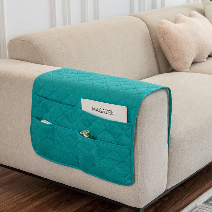 Eleganter Sofa-Organizer mit Mehrfachen Taschen Karnz