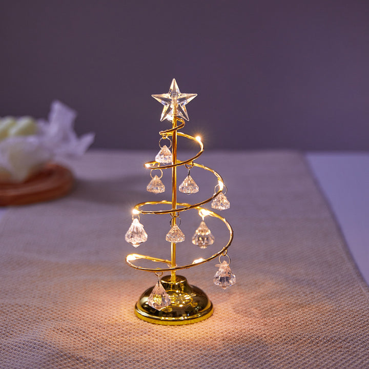 Dekorativer LED Weihnachtsbaum Karnz