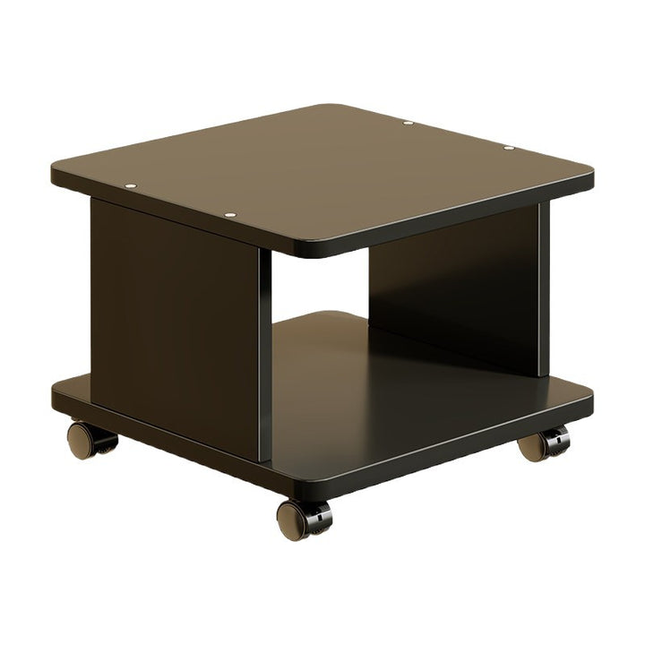 Mobiler Druckerstand mit verriegelbaren Rollen und Unterregal-Organizer