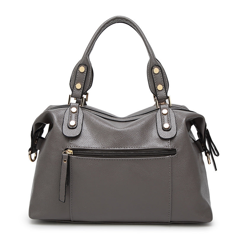 Vielseitige Handtasche mit Abnehmbarem Schultergurt Karnz
