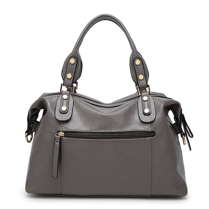 Vielseitige Handtasche mit Abnehmbarem Schultergurt Karnz
