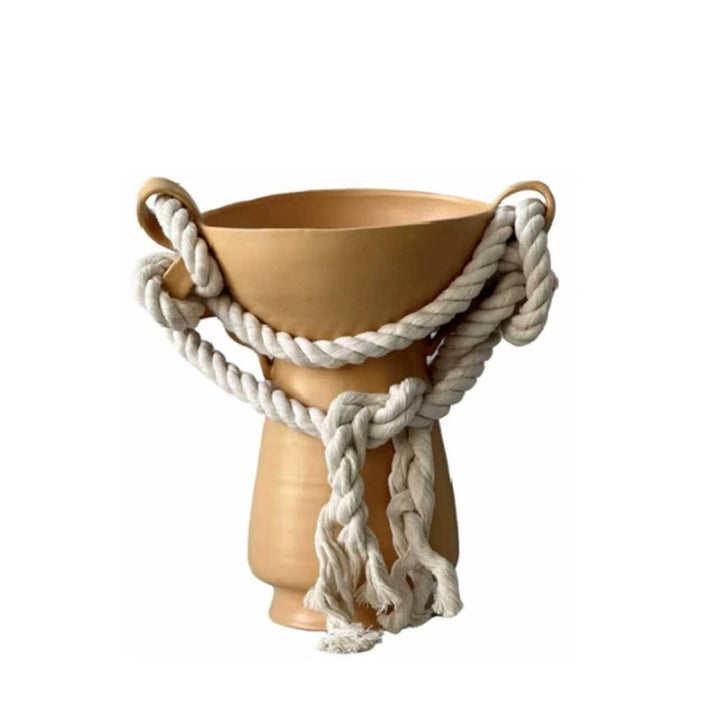 Dekorative Gravierte Keramikvase