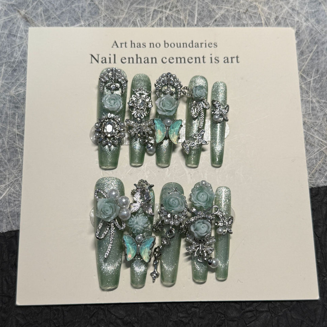 Premium 3D Dekorative Nagelkunst Tipps