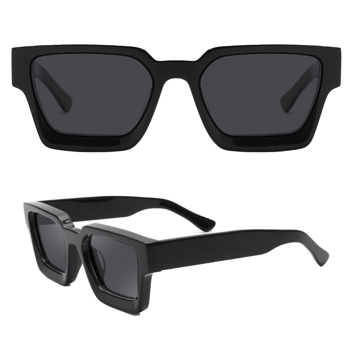 Damen Sonnenbrille mit quadratischem Rahmen und polarisierten Gläsern Karnz