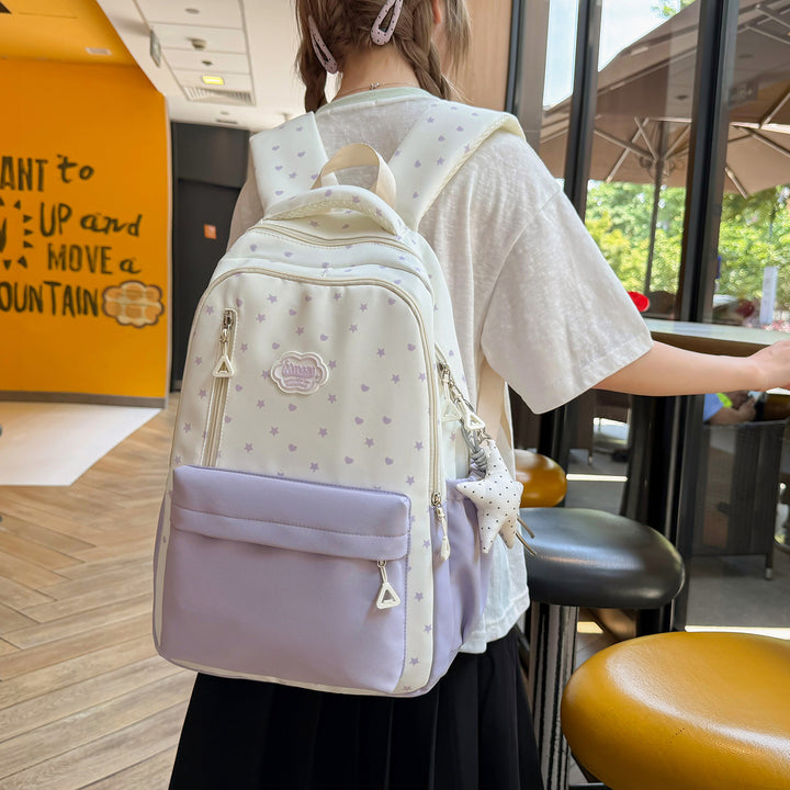 Sternenprint lässiger Rucksack Karnz