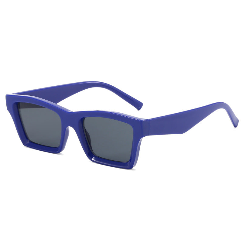 Damen Trendige Sonnenbrille mit breitem Rahmen Karnz