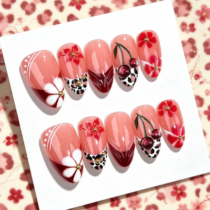 Dekoratives Press-On Nagelkunst Set 1790745935