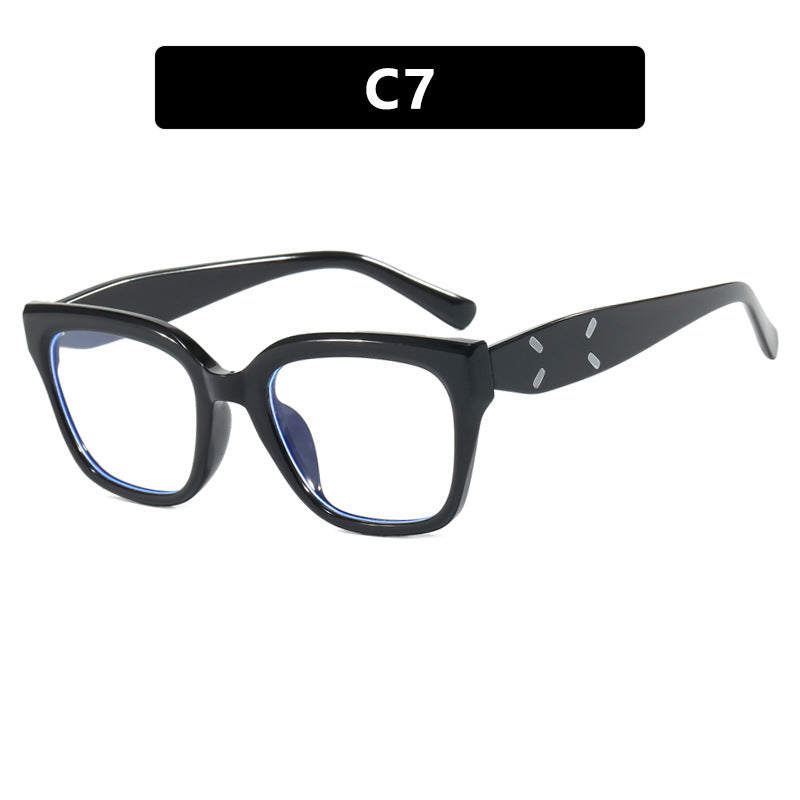 Damen modische quadratische Sonnenbrille mit UV-Schutz und elegantem Kunststoffrahmen Karnz