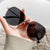Damen katzenaugen Sonnenbrille mit elegantem Metallrahmen Karnz