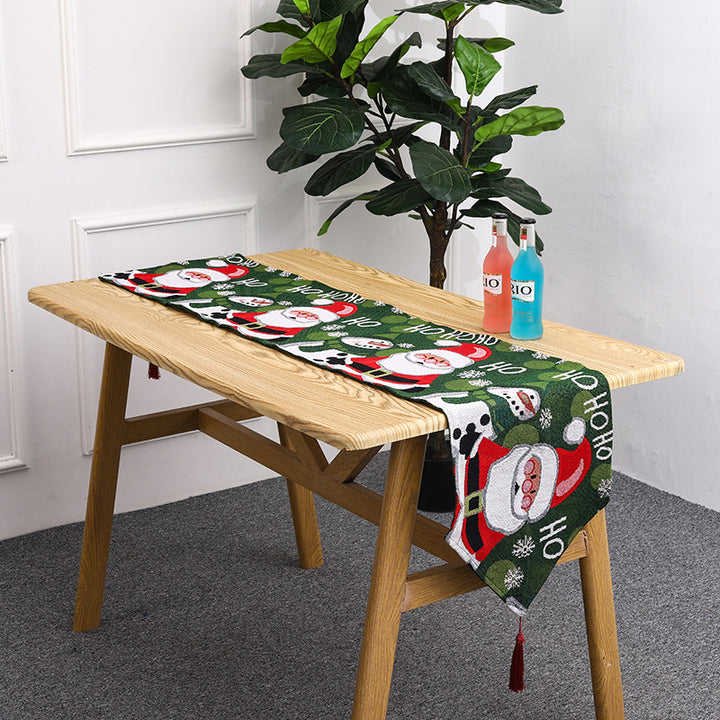 Weihnachts Tischläufer mit Rentier-Motiv Karnz