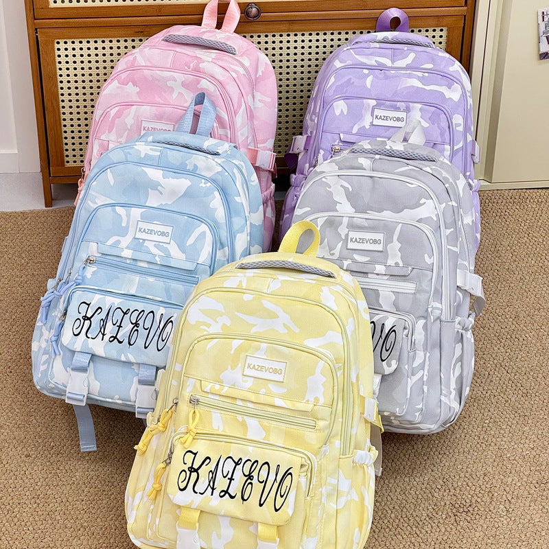 Stylische Freizeit-Rucksack mit Multi-Taschen-Design Karnz