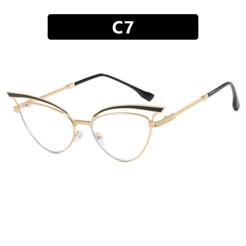 Damen Cat-Eye Brille mit filigranem Designelement Karnz
