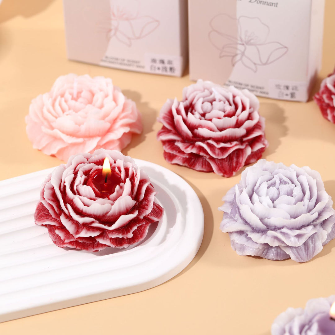 Handgefertigtes Rosenblüten dekoratives Seifenbar Geschenkset