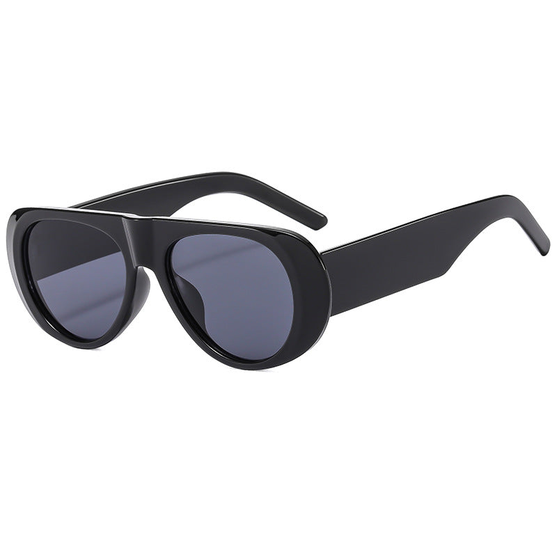 Damen außergewöhnliche Sonnenbrille im angesagten Schildpatt-Design Karnz