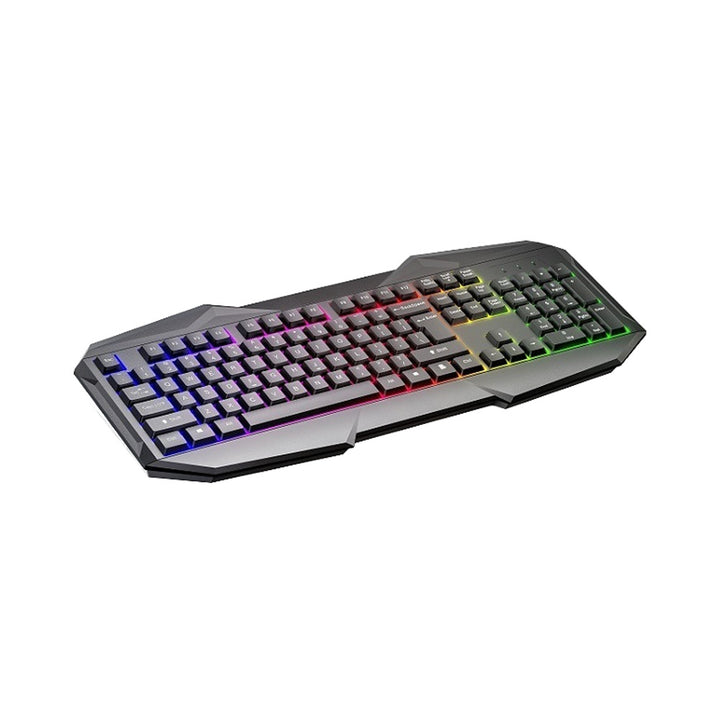 Rgb Beleuchtete Gaming-Tastatur mit Ergonomischem Design Karnz