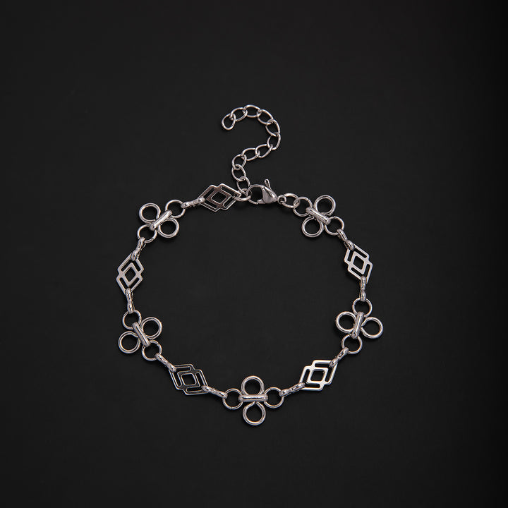 Elegante geometrische Link-Armband Karnz