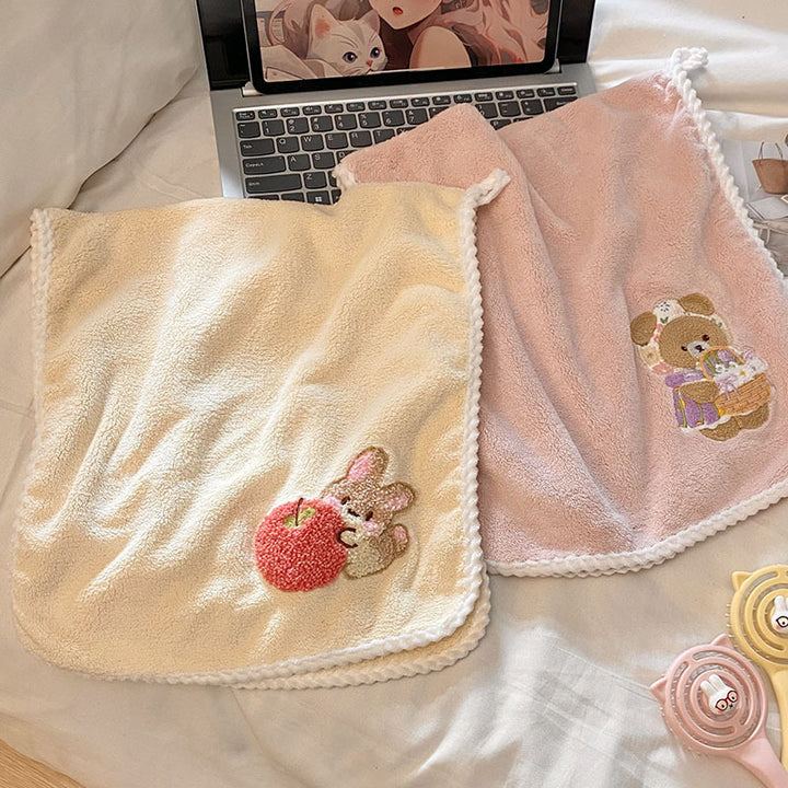 Kuscheldecke mit Niedlichem Bärenmotiv Karnz