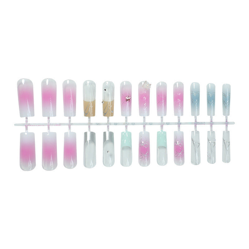 Gradient Press-On Nagelkunst Set Karnz