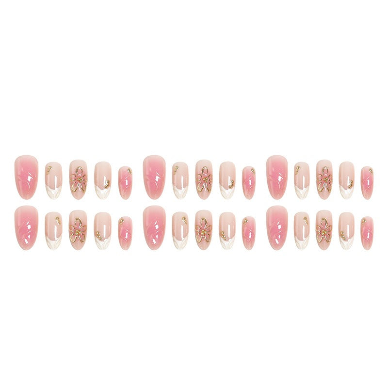 Floral Design Press-On Nail Set Karnz