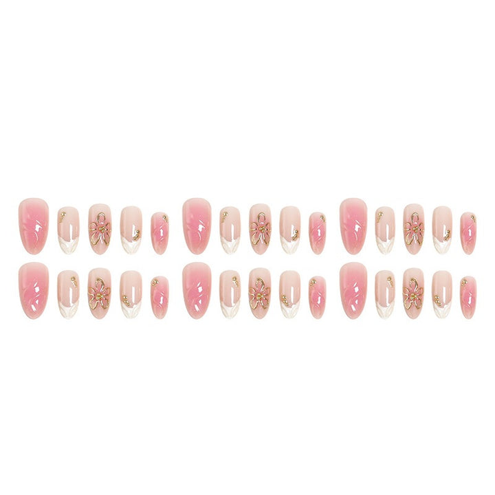 Floral Design Press-On Nail Set Karnz