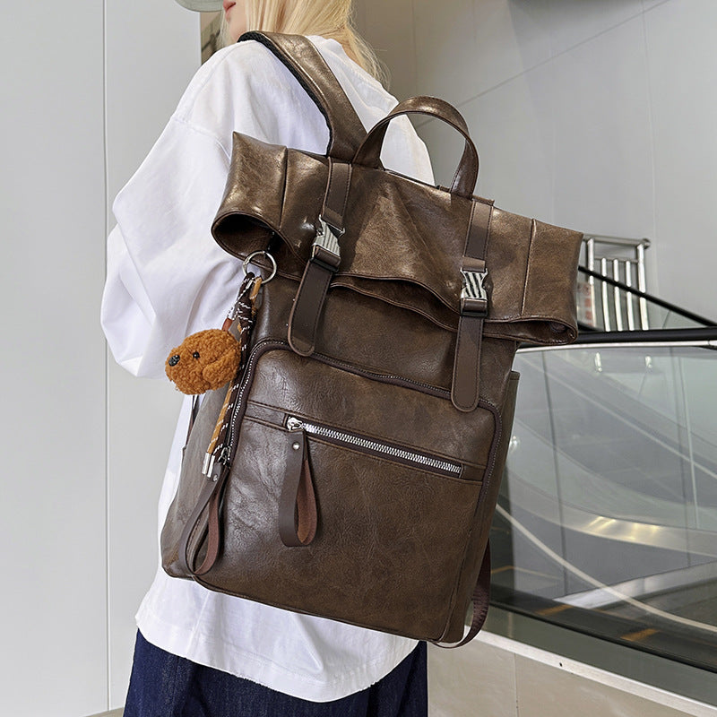Stilvoller Leder-Rucksack Karnz